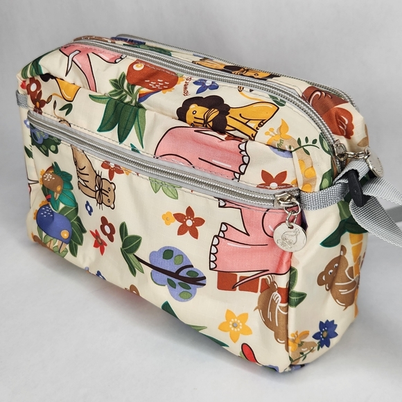 LeSportsac Wildlife Theme Crossbody Shoulder Bag - Picture 2 of 7